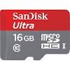 SanDisk Ultra Micro SDHC + SD Adaptor 16GB Class 10