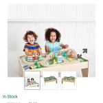 Wooden Rail Play Table