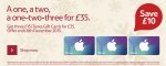 Heads up - Get three £15 iTunes Gift Cards + stack 150 Clubcard bonus points on £50 gift card spend +100 Clubcard points coupon