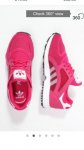 Adidas racer lite bright pink trainers at footasylum C&C (ladies / girls)