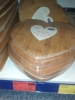 Bamboo Heart Shaped Chopping Board