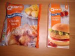 Quorn Southern Meat Free 300g Chicken Fried Bites/ 252g 4 Burgers x5 (normaly &pound;1.97