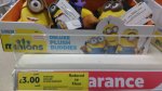 Minions deluxe plush buddies (were &pound;12)