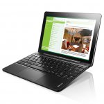 Lenovo Miix 300 Tablet with Detachable Keyboard, Intel Atom, 2GB RAM, Windows 10, 10.1", 32GB, Wi-Fi, Black - John Lewis - 2yr warranty