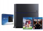 PS4 Black Console + Call of Duty Black OPs with Nuketown + FIFA 16
