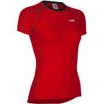 Dhb Women's / Mens Active Short Sleeve Base Layers (Black or Red) each @ Wiggle (Free del. on orders over £10)