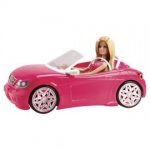 Barbie Convertible Car & Doll Playset