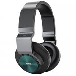 AKG K545 Closed Back Over-Ear Headphones - Black/Turquoise