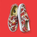 Women's disney 'Belle' slip on vans reduced