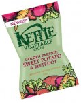 Kettle Vegetable Chips Golden Parsnip, Sweet Potato & Beetroot