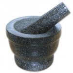 Granite Pestle & Mortar Set Reserve & Collect