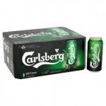 Carlsberg Lager 20 Cans x 440ml - &pound;10.00 (50p per can) / 1L Spirits / Pierre Darcy champagne NV &pound;10 + More