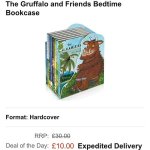 The Gruffalo and Friends Bedtime Bookcase (Hardcover)