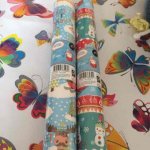 Asda Christmas wrapping paper 10m