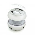 XMI X-mini Portable Rechargeable Wired Capsule Speaker - Silver (included in two for one: each, 13.40 for 3)