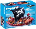 Playmobil 5298 Pirates Ship Skull and Bones Corsair