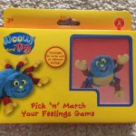 Woolly & Tig CBeebies "pick n match feelings" game