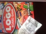 The logo board game