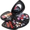 Pretty Pink Heart Shaped Cosmetic Box and Make-up Set