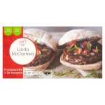 Linda McCartney Mozzarella Quarter Pounder Burgers 2 x 113g pack