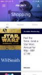 Star wars annual 99p whsmith on wednesday with o2 priority