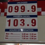 Costco Liverpool fuel prices 99.9p /103.9p litre