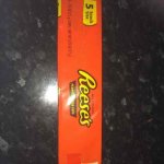 5 snack size Reeses