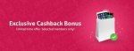 £10.00 bonus on your next purchase at Topcashback (selected accounts only)