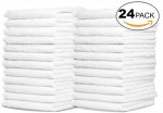 Royal 1 Wash Cloth Towels By, 24-Pack, 100% Natural Cotton, 12 X 12 Sold by Equinox International UK