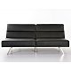 Value for money Tenby Click Clack Sofabed in Black
