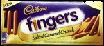 Cadbury's Fingers Salted Caramel & Salted Peanut x2