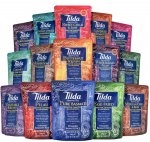 All flavours of Tasty Tilda steamed Basmati Rice, @ Waitrose. 250g pack serves 2