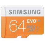 Samsung 64GB EVO Class 10 Micro SDXC Memory Card