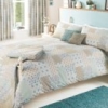 Asda George Home Cotton Rich Heirloom Patchwork Duvet Set Single
