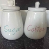 Sugar and coffee jars