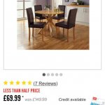 Dining table