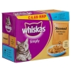 Whiskas Simply Steamed Fish Selection in Jelly 12 x 85g