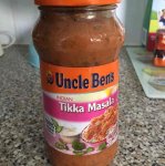 Uncle Bens 500g jar indian tikka masala curry Poundstrecher