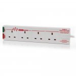 Wilko Surge Protected 13 Amp Extension Lead 2m/4 Way C&C