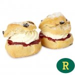Morrisons Fresh Cream Fruited Scones 2 pk