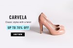 upto 70% Off Carvela Shoes and Boots + Extra 15% Off with code at Shoeaholics