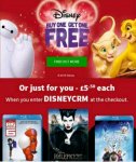 Disney blu ray with code