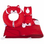 Trunki Snuggle Bundle Felix - Includes Yondi Travel Pillow, SnooziHedz Blanket Set & Seatbelt pad