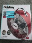 Beldray retro metal fan in Wilkos
