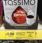 Tassimo Medium Roast coffee pods 16's RTC