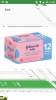 Johnson's gentle cleansing baby wipes 12 pack of 56 with codes and subscribe and save