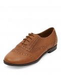 Tan Leather Brogues Now £7.00 from £24.99 (Sizes 4/5/6) @ newlook