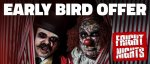 Fright Night - 2 days worth of tickets, 1 night stay at hotel, plus breakfast a family four