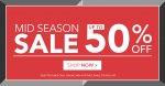 Peacocks Midseason Sale - upto 75% Off