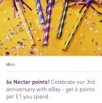 Nectar giving 6points per spend